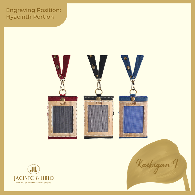 Logo Engraving Personalization on Water Hyacinth Portion - Jacinto & Lirio