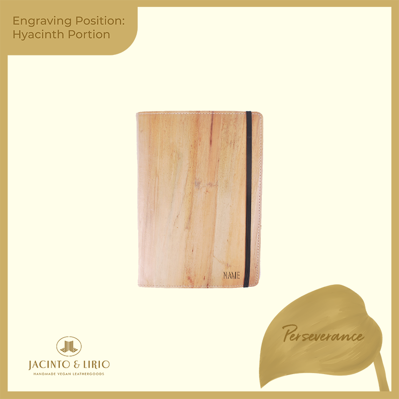 Logo Engraving Personalization on Water Hyacinth Portion - Jacinto & Lirio