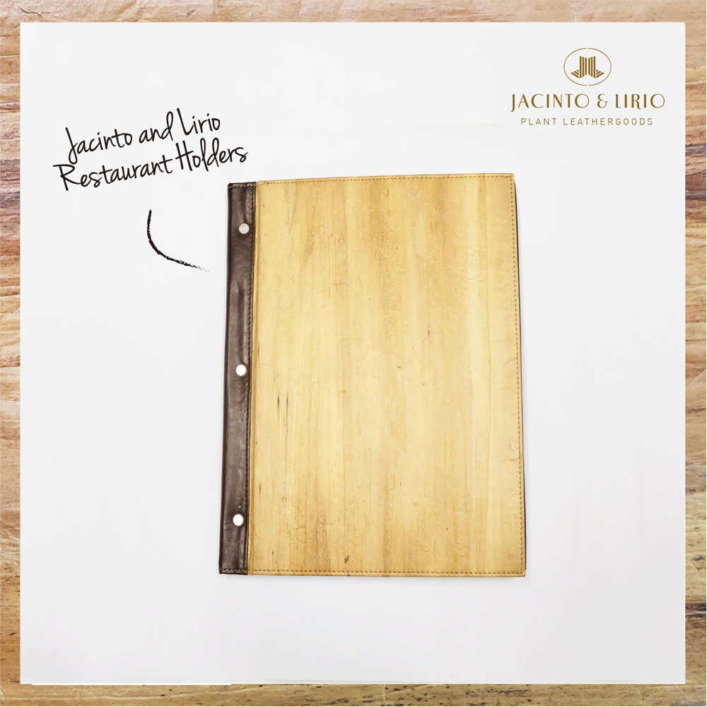 Vegan Leather Menu Holder - Jacinto & Lirio