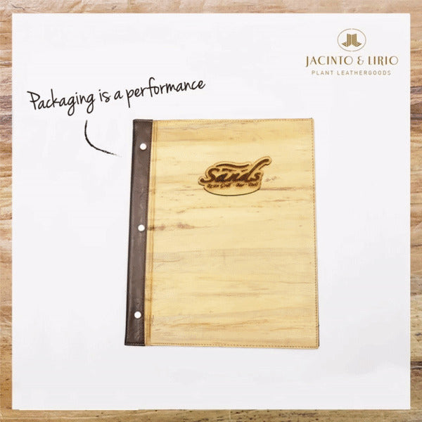 Vegan Leather Menu Holder - Jacinto & Lirio