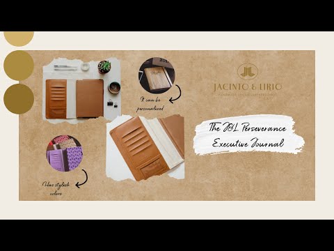 The multifunctional and smart features of the Perseverance Journal that is made of vegan leather and has refillable pages, truly sustainable.