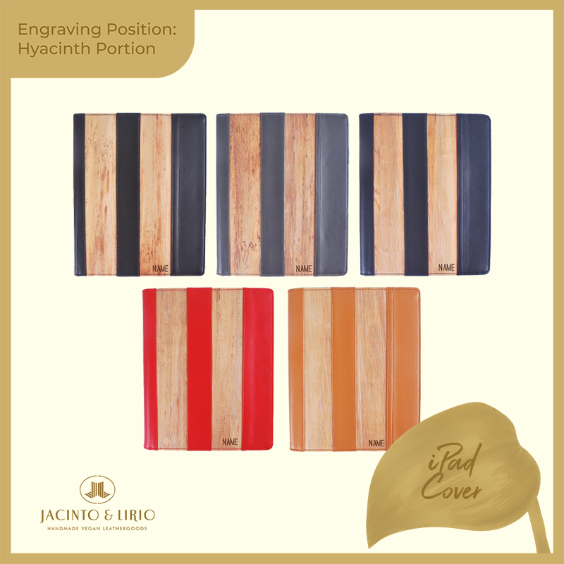 Logo Engraving Personalization on Water Hyacinth Portion - Jacinto & Lirio