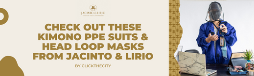 Check Out These Kimono PPE Suits & Head Loop Masks From Jacinto & Lirio