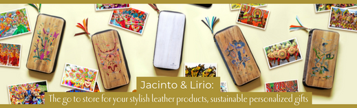 Jacinto & Lirio: The go to store for your stylish leather products, sustainable personalized gifts