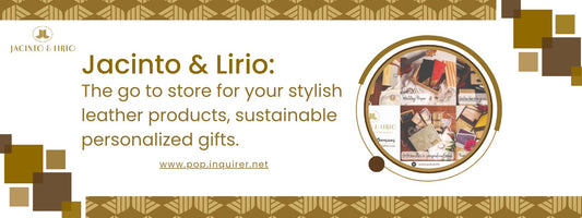 Jacinto & Lirio: The go-to store for your stylish leather products, sustainable personalized gifts