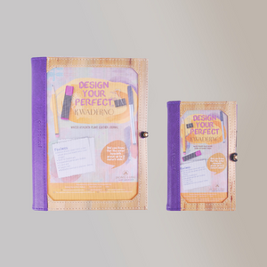 Pinto Personalizable Refillable Vegan Leather Journal (Medium) + 1pc Passport Holder or Journal Bundle - Jacinto & Lirio