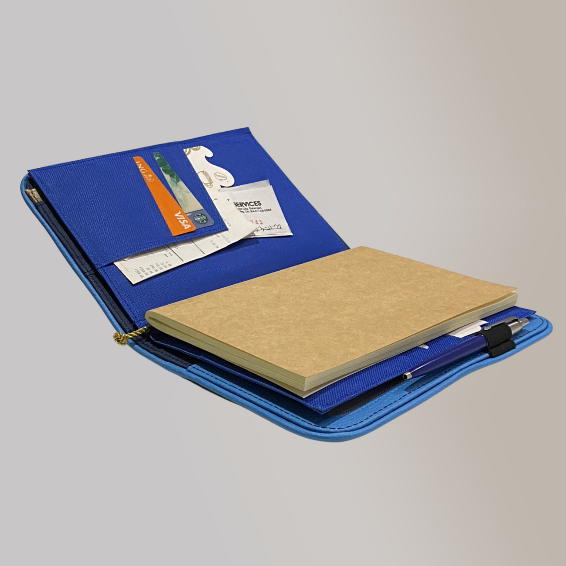 Laró Luksong Tinik A5 Personalized Traveler’s Journal Wallet - Jacinto & Lirio