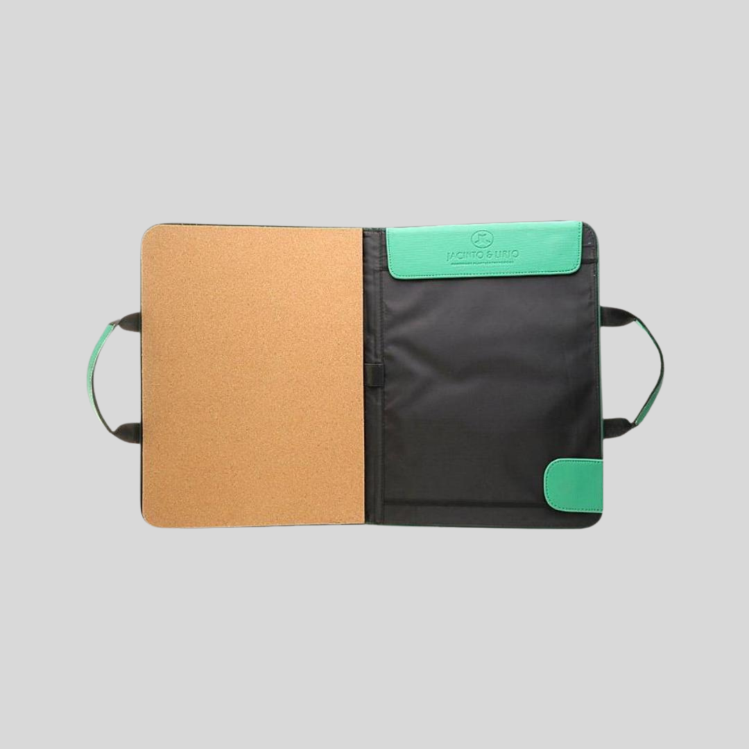 Vision Board Monthly Vegan Leather Desk Planner - Jacinto & Lirio