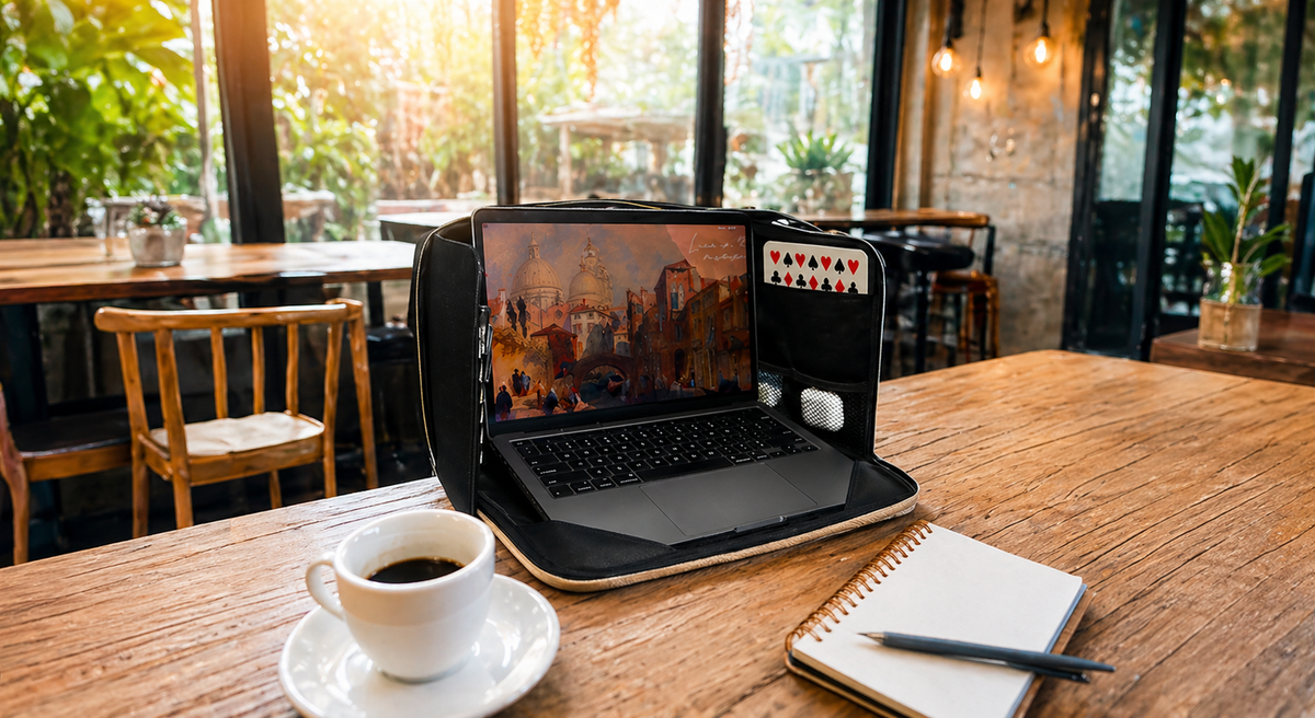 Hiraya Workspace Laptop Bag lifestyle image