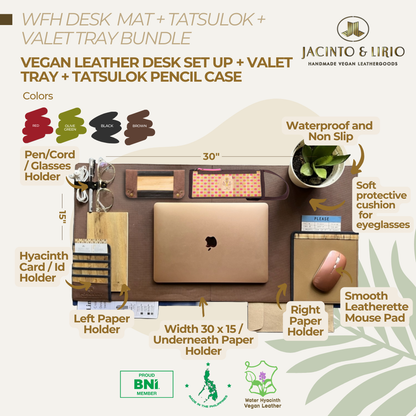 WFH Desk Mat - Jacinto & Lirio