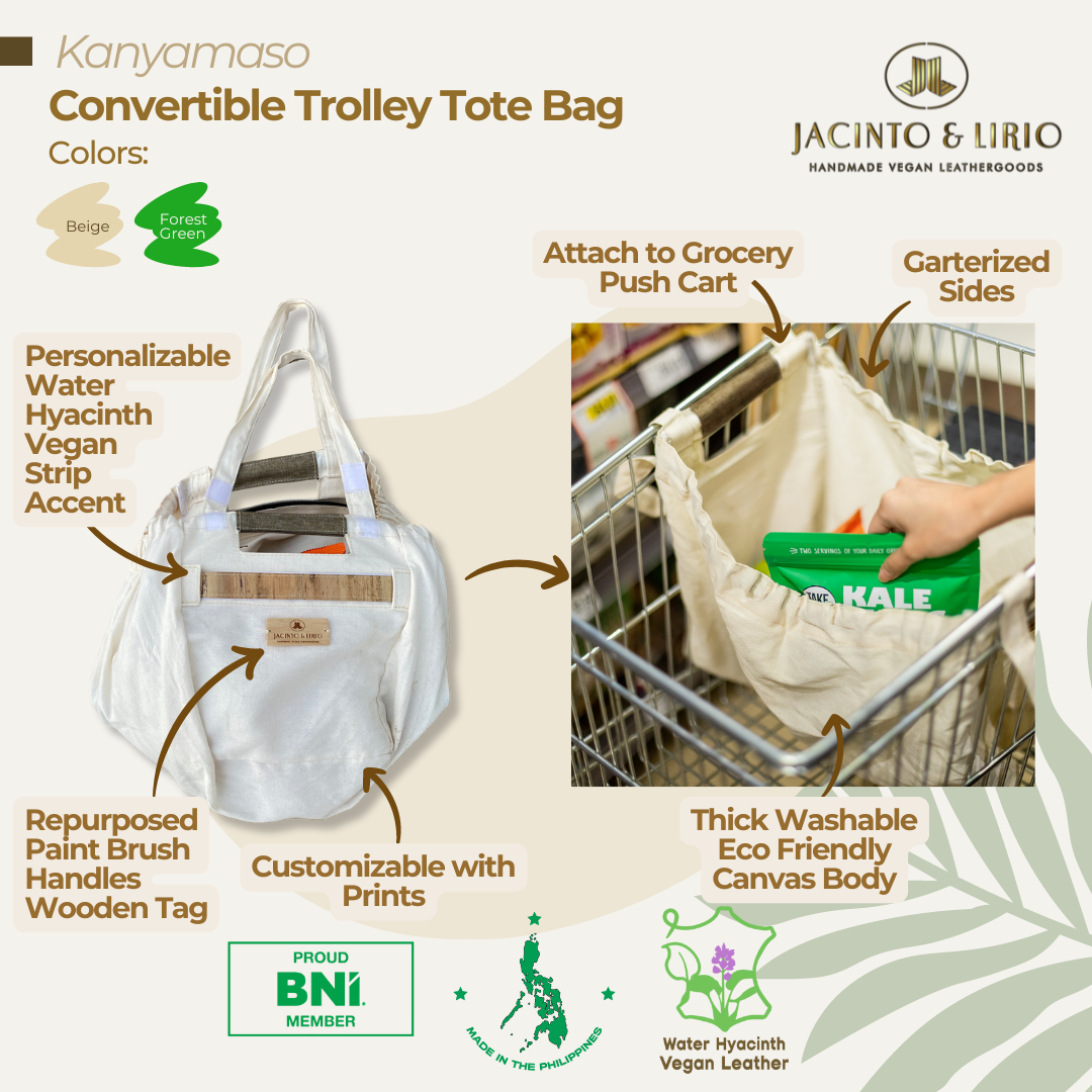 Kanyamaso Convertible Trolley Tote Bag