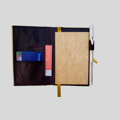 Pinto Mini Personalizable Refillable Vegan Leather Journal Bundle +2pcs Mini Refills Blank Notebook Journals Inserts Bundle - Jacinto & Lirio