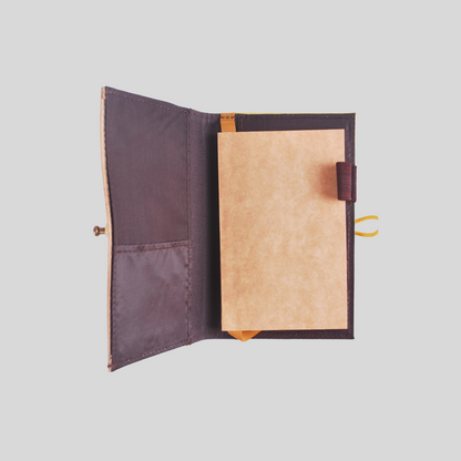 Pinto Mini Personalizable Refillable Vegan Leather Journal Bundle +2pcs Mini Refills Blank Notebook Journals Inserts Bundle