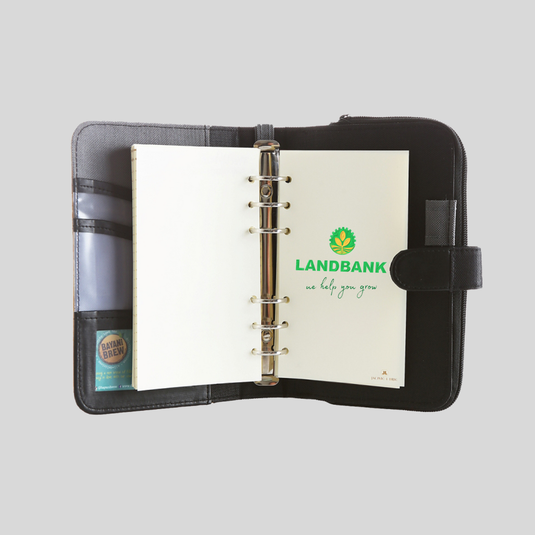 A6 Ring Binder Dateless Planner and Wallet Organizer - Jacinto & Lirio