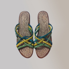 Load image into Gallery viewer, Vegan Leather Hotel Slippers - Jacinto &amp; Lirio