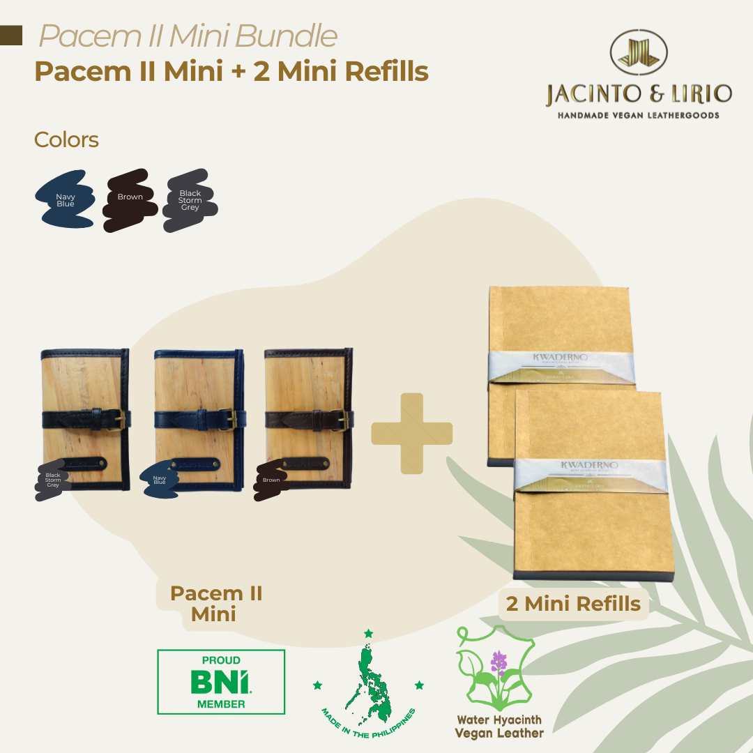 Pacem II Mini + 2 Mini Refills - Jacinto & Lirio