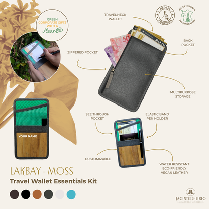 Lakbay Wallet Essentials Pouch Neck Organizer