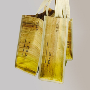 Vegan Leather Printed Eco Bag - Jacinto & Lirio