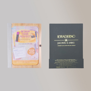 Pinto Medium Personalizable Passport Holder or Refillable Vegan Leather Journal + 1pc Gift Box Packaging Bundle - Jacinto & Lirio