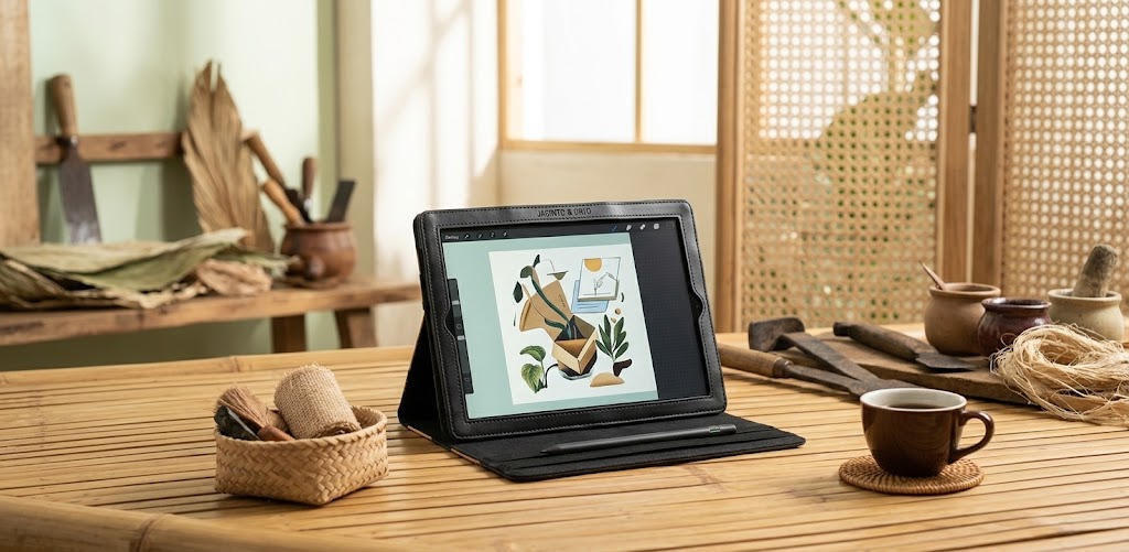 Hiraya Workspace Laptop Bag lifestyle image
