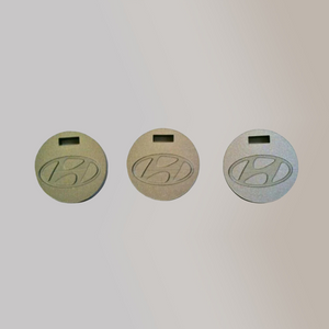 Logo Engraving on on Polyresin - Jacinto & Lirio