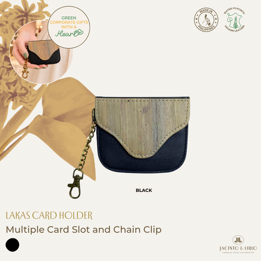 Jacinto & Lirio LAKAS CARD HOLDER Water Hyacinth, , Jacinto & Lirio, Jacinto & Lirio. - Jacinto & Lirio