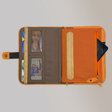 Load image into Gallery viewer, Laró Luksong Tinik A5 Personalized Traveler’s Journal Wallet - Jacinto &amp; Lirio