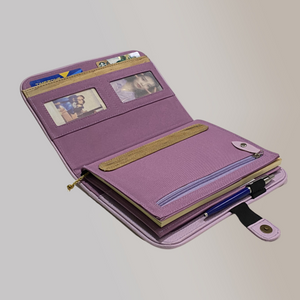 Laró A5 Personalized Traveler’s Journal Wallet