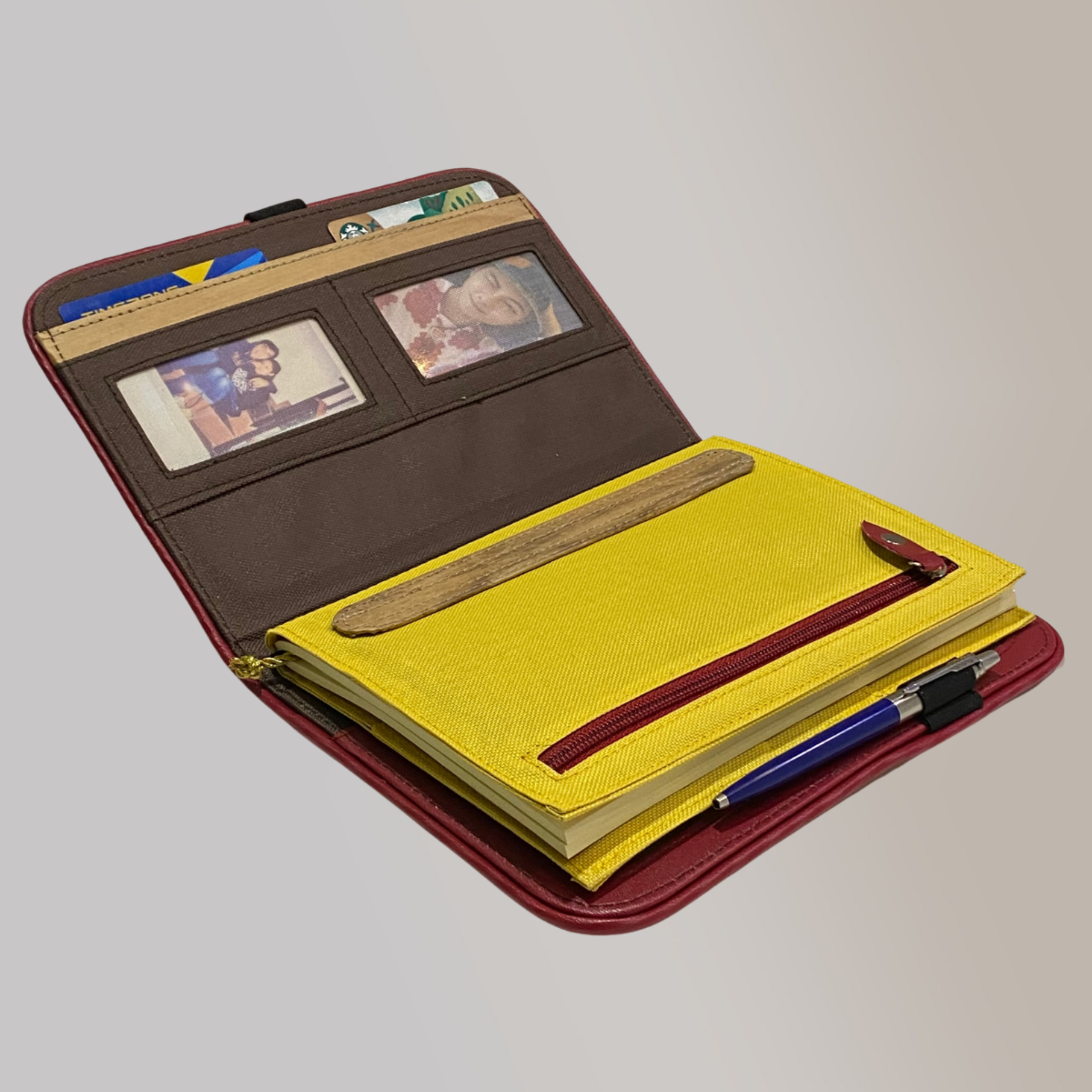 Laró Luksong Tinik A5 Personalized Traveler’s Journal Wallet - Jacinto & Lirio