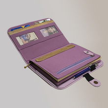 Load image into Gallery viewer, Laró Luksong Tinik A5 Personalized Traveler’s Journal Wallet - Jacinto &amp; Lirio