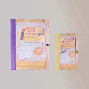 Pinto Personalizable Refillable Vegan Leather Journal (Medium) + 1pc Passport Holder or Journal Bundle - Jacinto & Lirio
