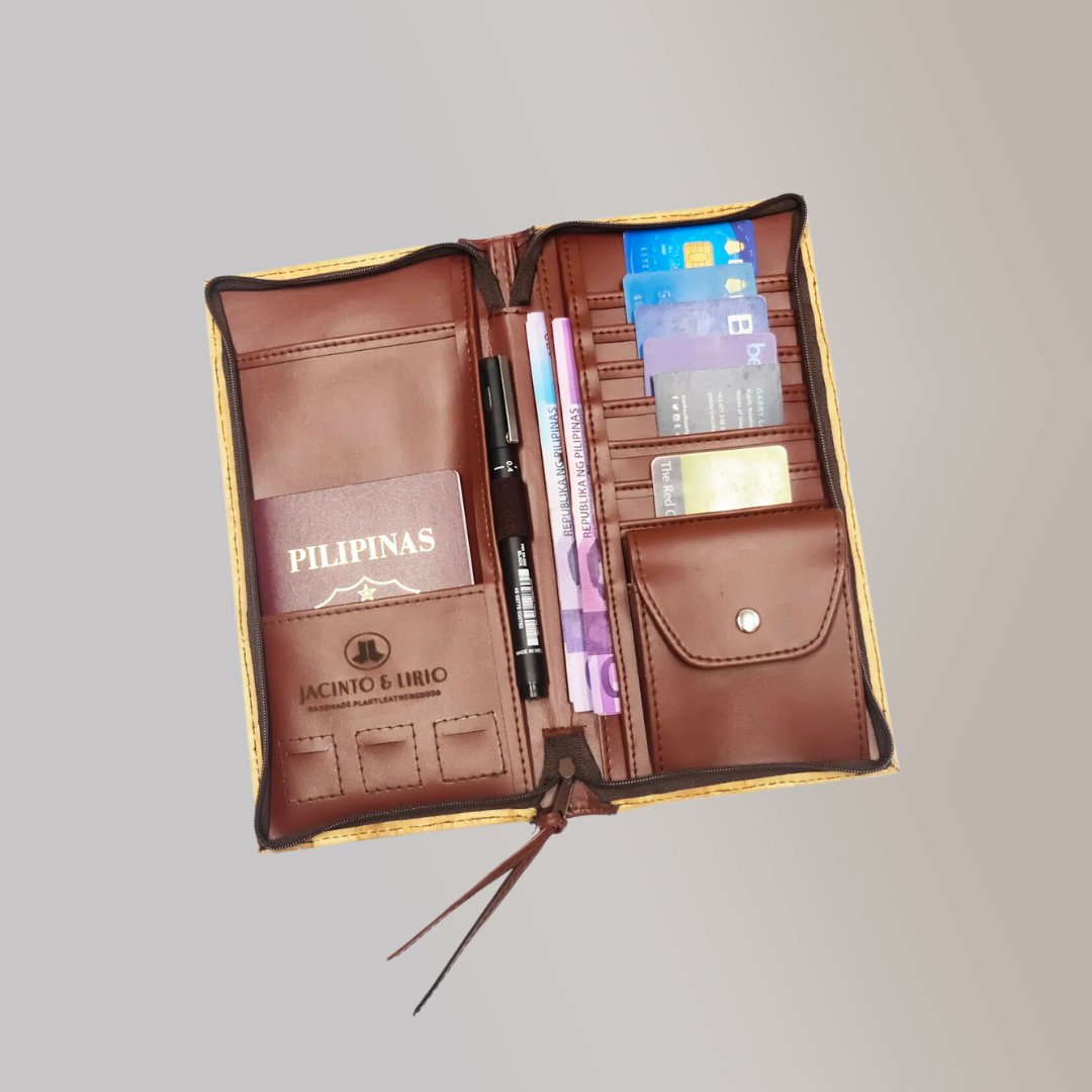 Vegan Leather Travel Wallet (JLTWAL03) - Jacinto & Lirio
