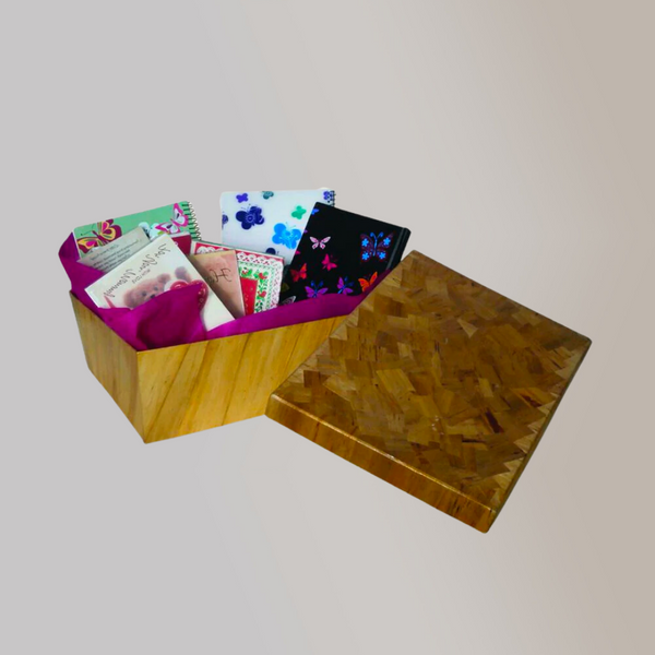 Water Hyacinth Inlaid Boxes - Jacinto & Lirio