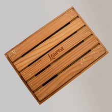 Load image into Gallery viewer, Vegan Leather Adhikain Wooden Crate Gift Box - Jacinto &amp; Lirio