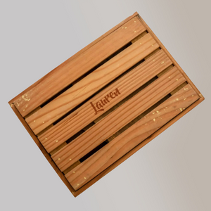 Vegan Leather Adhikain Wooden Crate Gift Box - Jacinto & Lirio