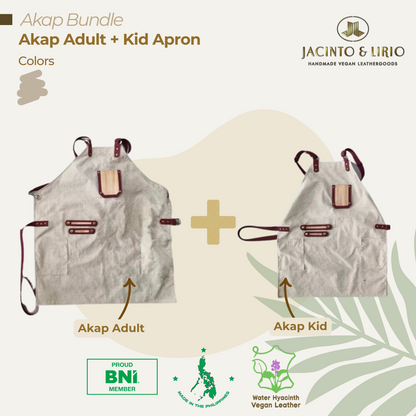 Adult + Kid Apron Bundle