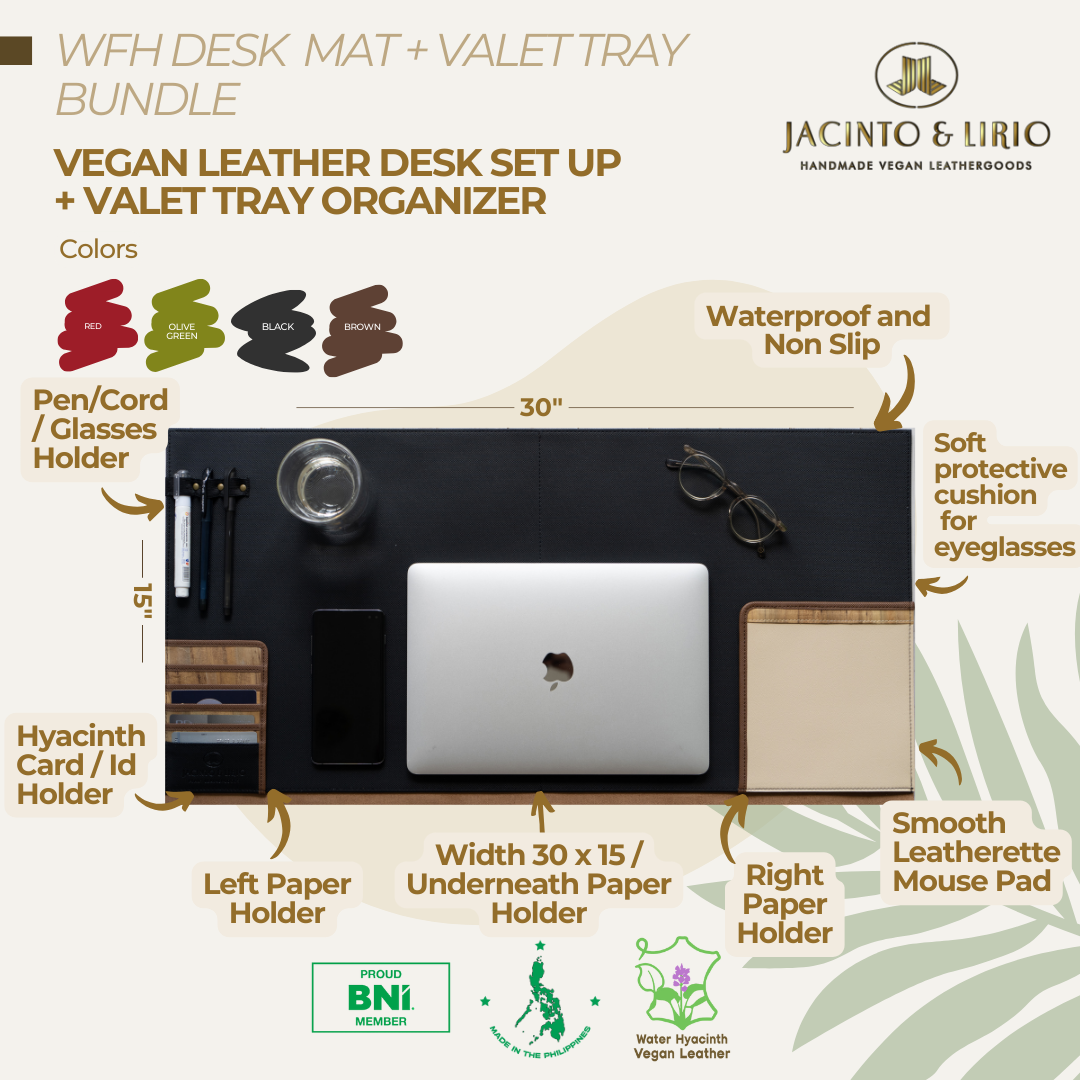 WFH Desk Mat - Jacinto & Lirio