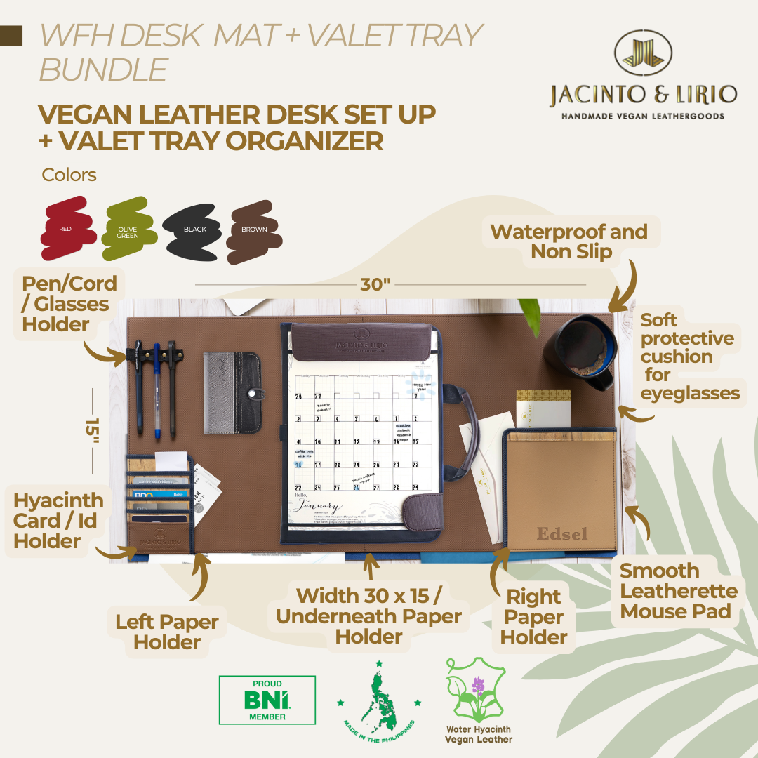 WFH Desk Mat - Jacinto & Lirio