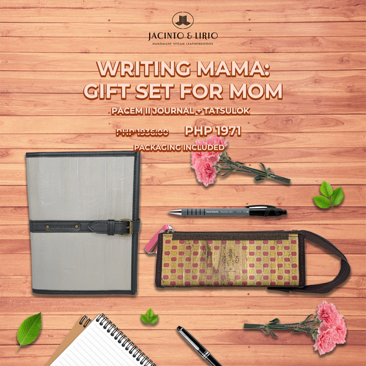 Writing Mama: Gift Set for Mom with Carnation Flowers