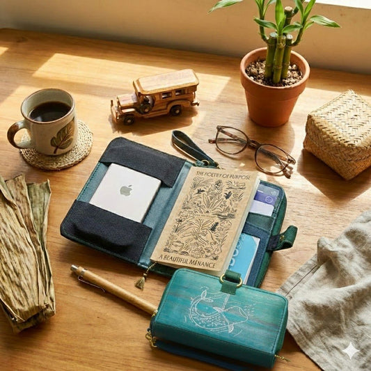 Fauna Mahika Undated Planner Magic Wallet Purse (Tamaraw), Planner, Jacinto & Lirio, Jacinto & Lirio. - Jacinto & Lirio