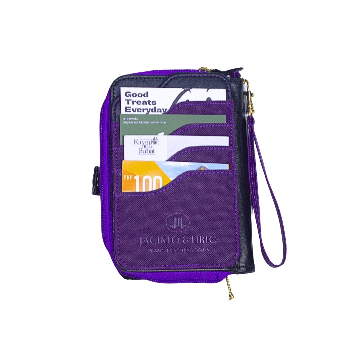 Fauna Mahika II Refillable Journal Magic Wallet Purse (Midnight Purple)