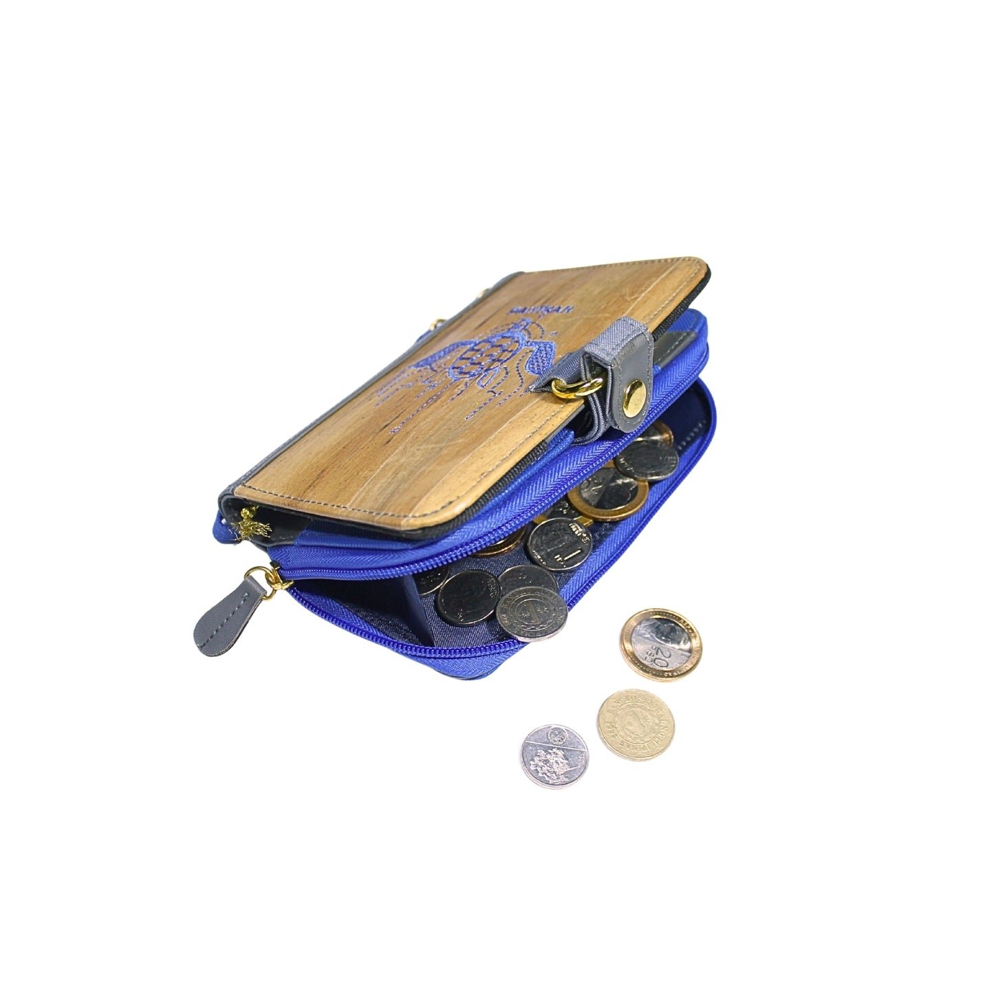 Fauna Mahika II Refillable Journal Magic Wallet Purse (Pawikan)