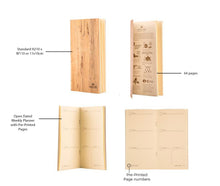 Load image into Gallery viewer, Traveler’s Notebook Standard Sized Dateless Planner Weekly Inserts