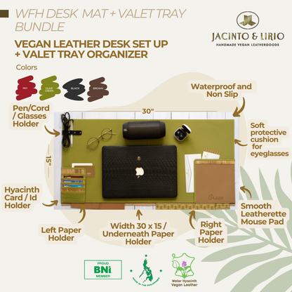 WFH Desk Mat - Jacinto & Lirio