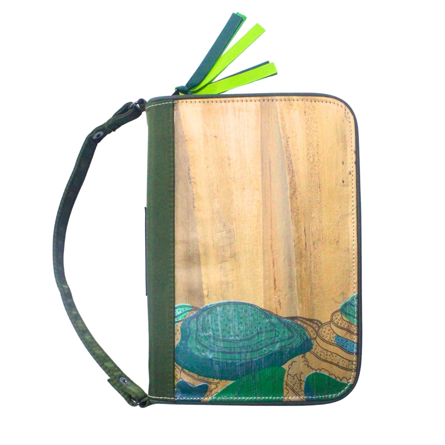 Gala Banaue family passport holder daily planner front view.