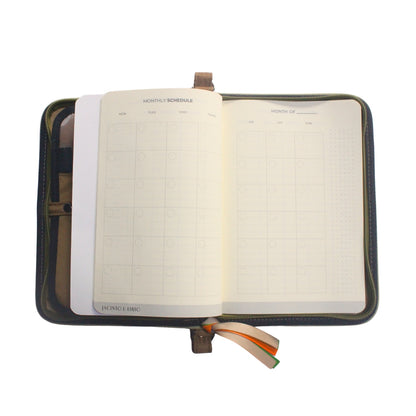 Gala Boracay family passport holder daily planner open monthly schedule planner.