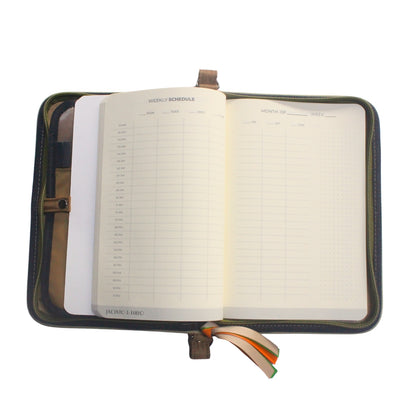 Gala Boracay family passport holder daily planner open weekly schedule planner.