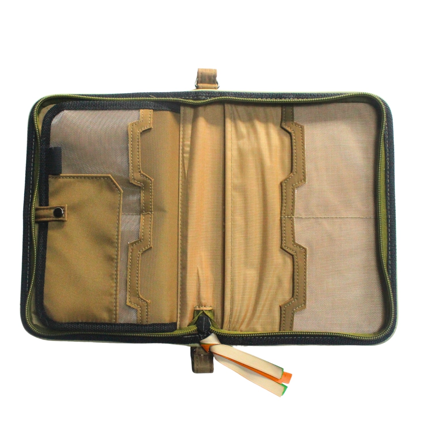 Gala Boracay family passport holder daily planner open empty view.