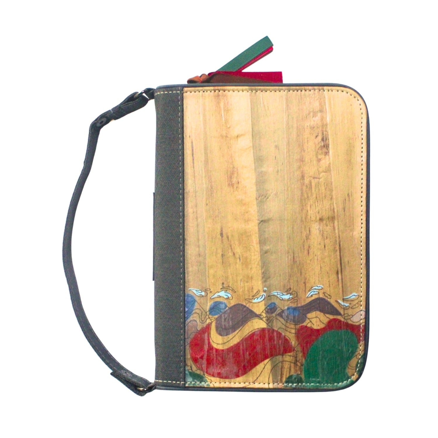 Gala Chocolate Hills family passport holder daily planner front view.