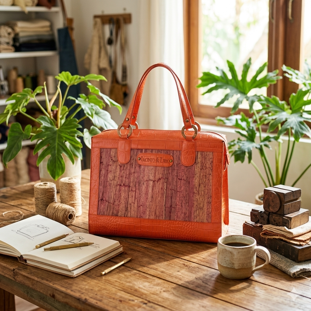 Vegan Leather Gabriela Bag, Bag, Ecoingenuity Inc., Jacinto & Lirio. - Jacinto & Lirio
